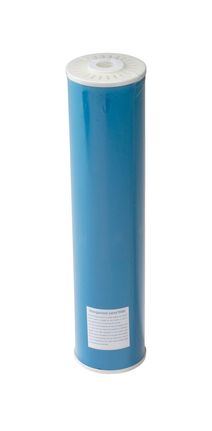 purify manganese filter, brown color and metallic taste from water