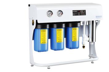 Heavy waterpurification system for very dirty water, cleaning