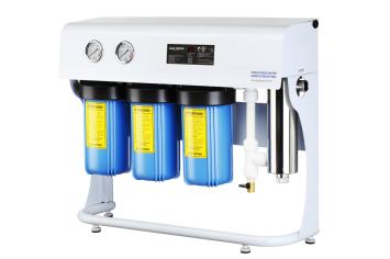 Heavy waterpurification system for very dirty water, cleaning
