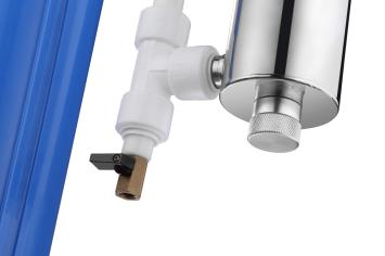 Large water purification system / cleaning device, home / campsite / more