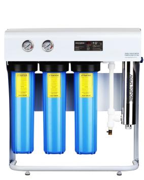 Large water purification system / cleaning device, home / campsite / more
